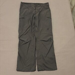 Eddie Bauer First Ascent Pants 36x32 35x28 Gray Straight Leg Outdoor Hiking
